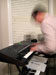 Mark practicing